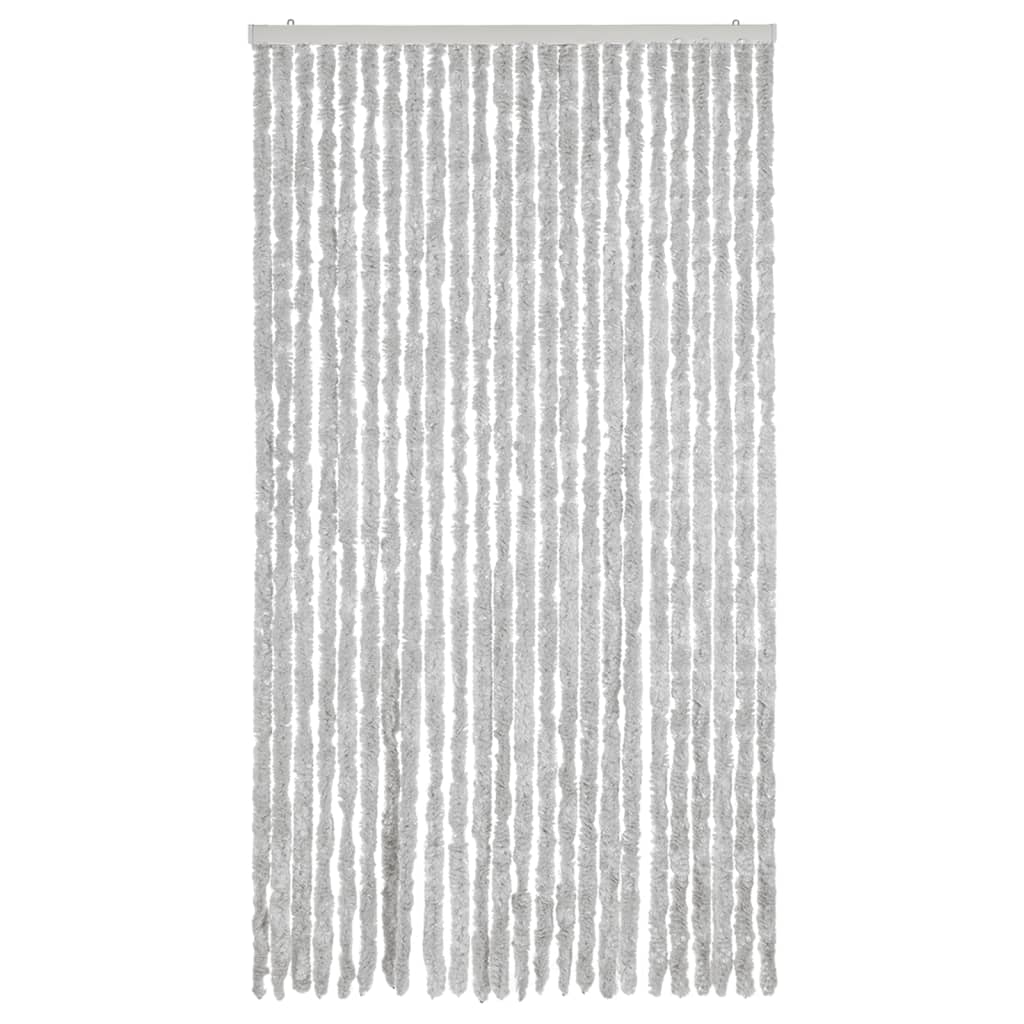 Vliegengordijn 100x220 cm chenille grijs is nu te koop bij PeponiXL, paradijselijk wonen!