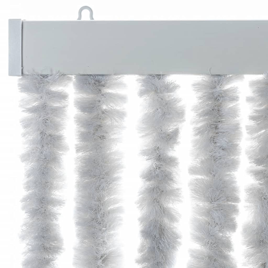 Vliegengordijn 100x220 cm chenille grijs is nu te koop bij PeponiXL, paradijselijk wonen!