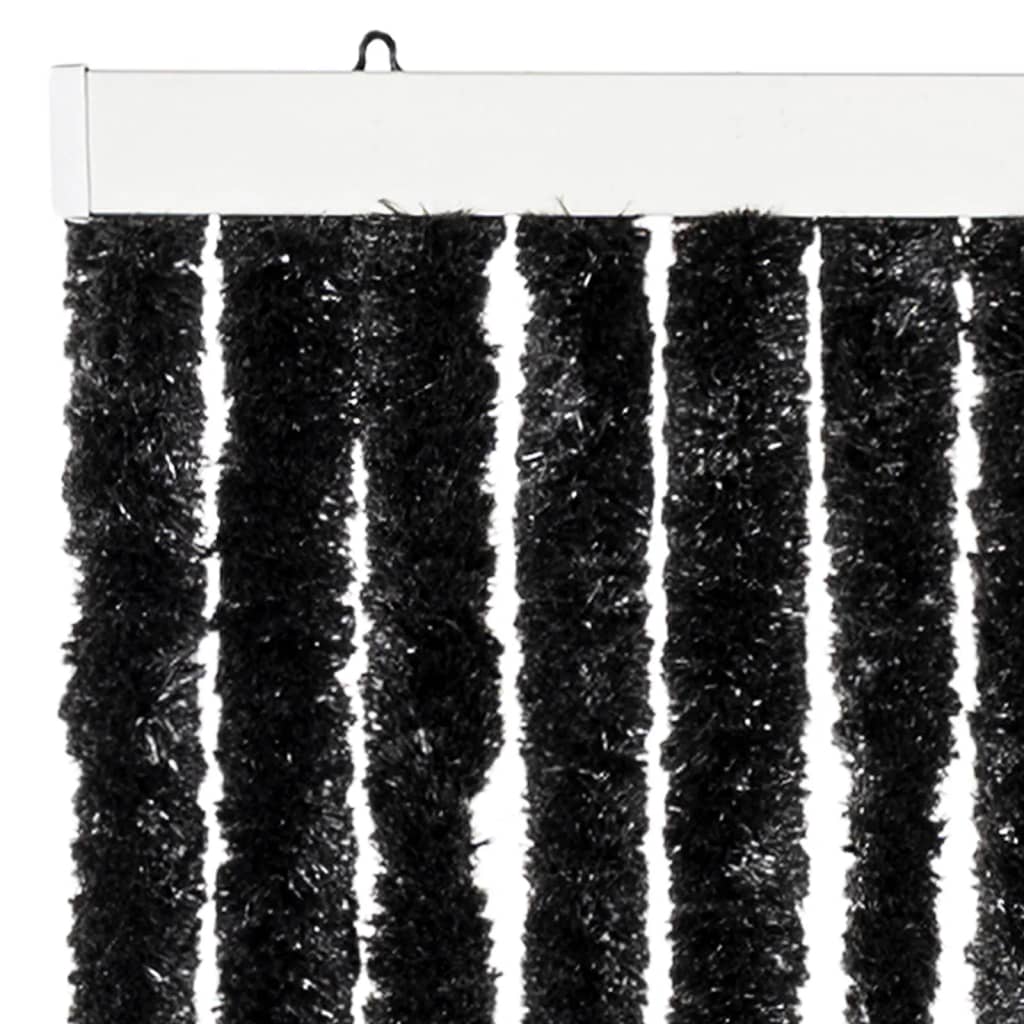 Vliegengordijn 100x200 cm chenille antracietkleurig is nu te koop bij PeponiXL, paradijselijk wonen!