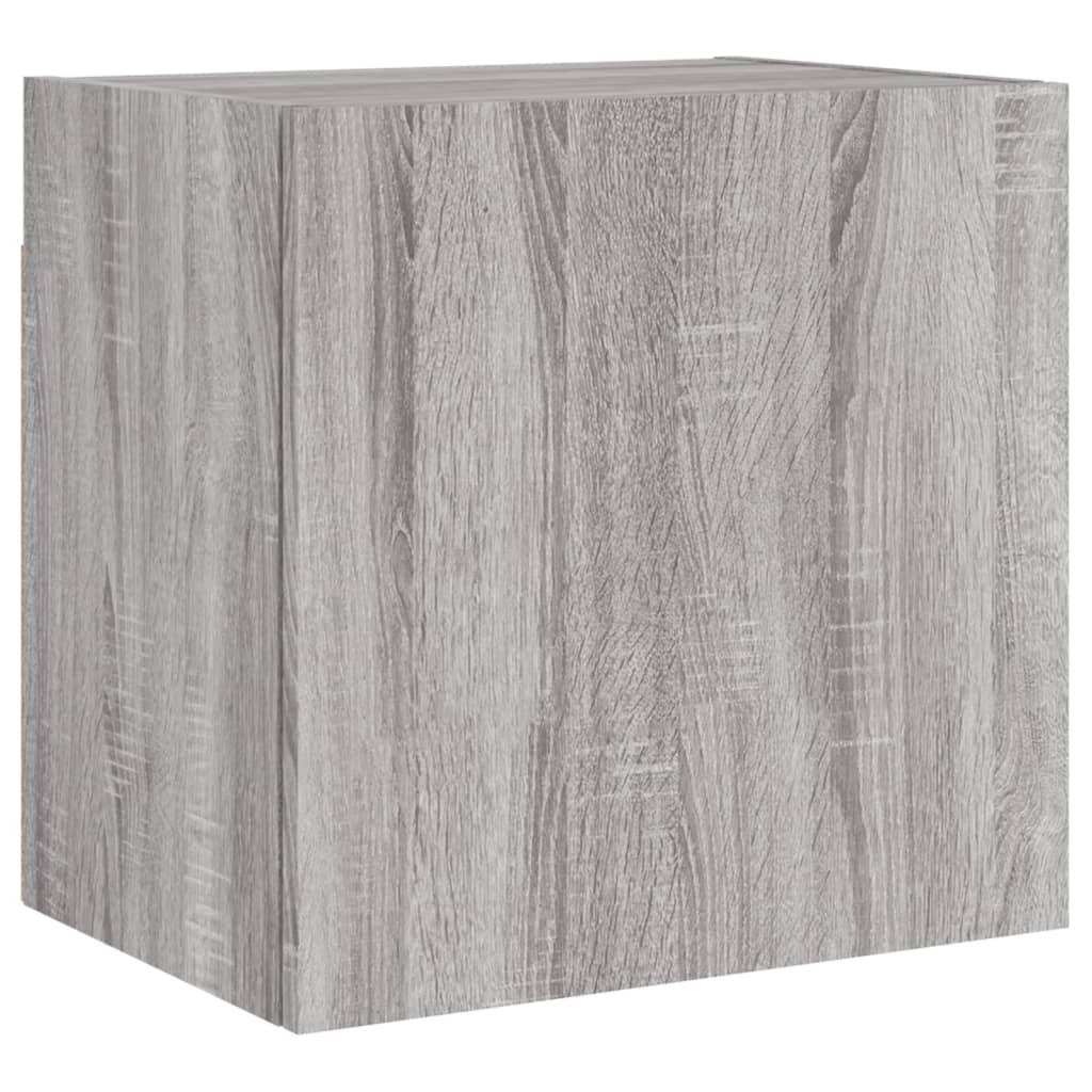 5-delige Tv-wandmeubelset grijs sonoma eikenkleurig is nu te koop bij PeponiXL, paradijselijk wonen!