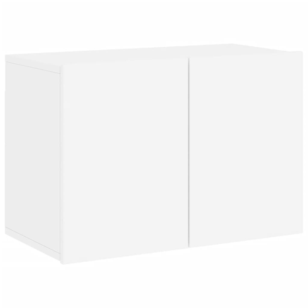 5-delige Tv-meubelset bewerkt hout wit is nu te koop bij PeponiXL, paradijselijk wonen!