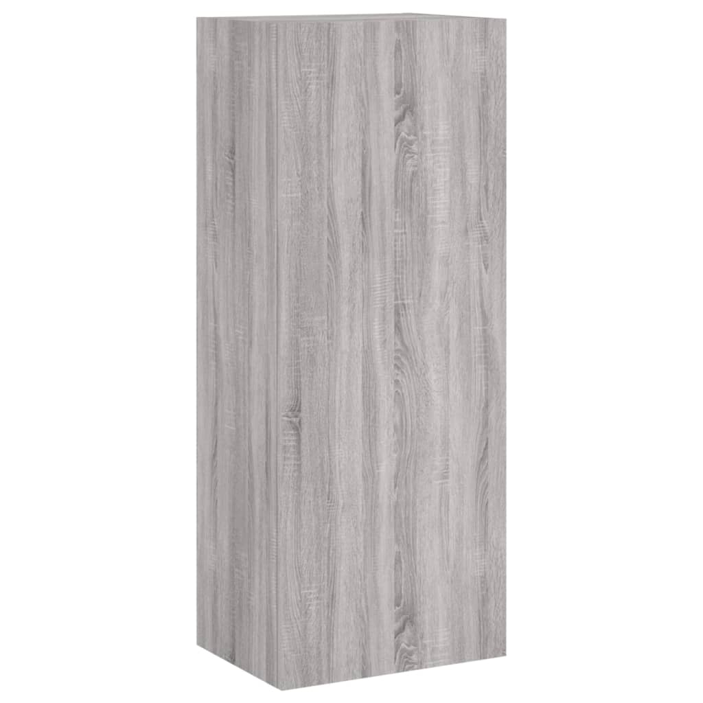 5-delige Tv-wandmeubelset grijs sonoma eikenkleurig is nu te koop bij PeponiXL, paradijselijk wonen!
