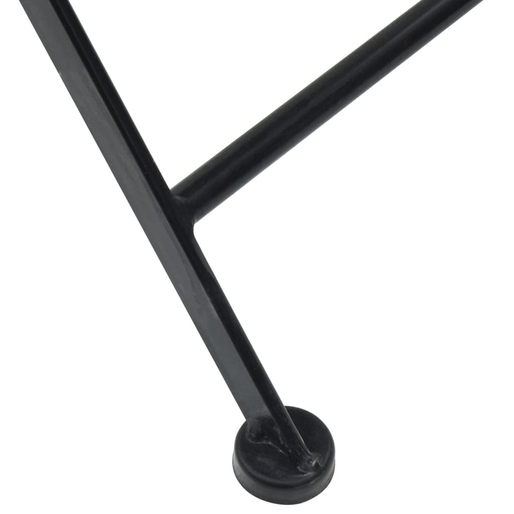 Bistrostoelen 2 st inklapbaar keramiek blauw en wit is nu te koop bij PeponiXL, paradijselijk wonen!