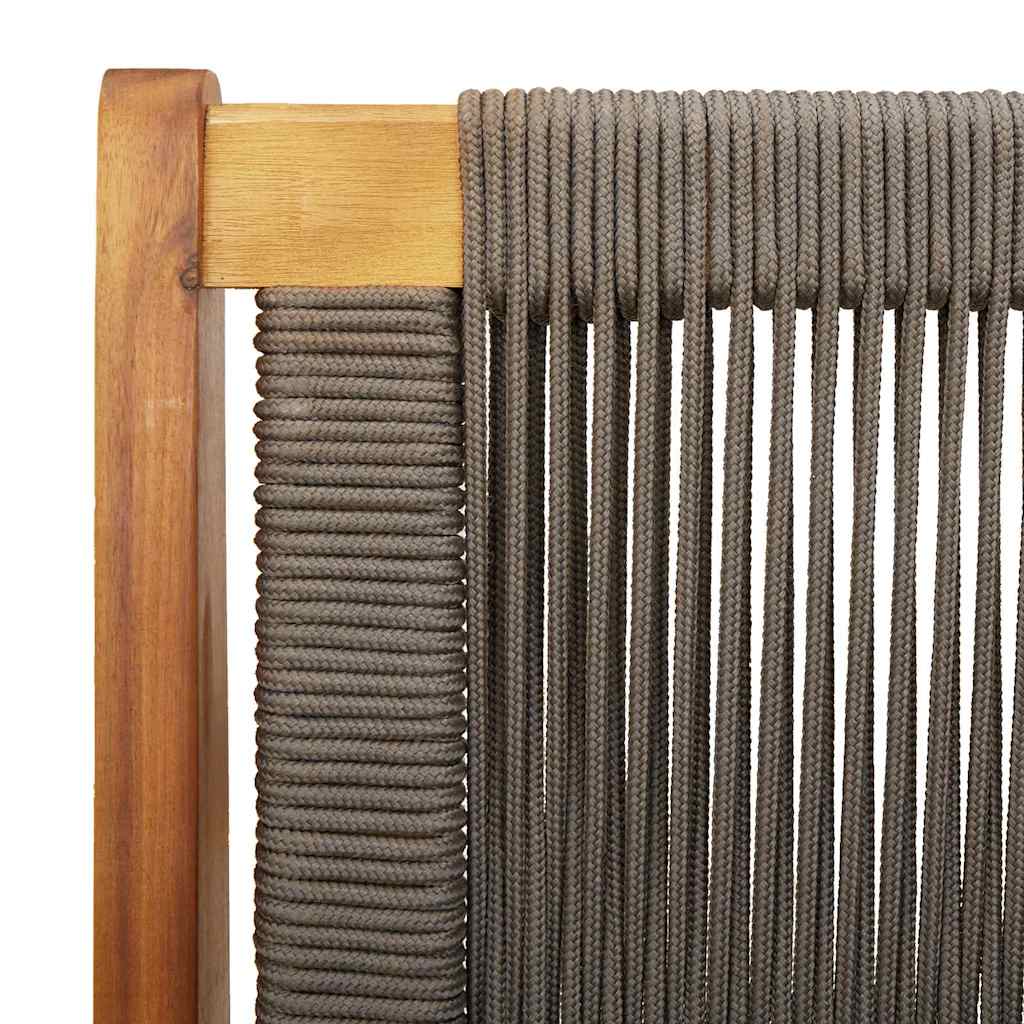 Tuinmeubelen Grijs 122 x 76 x 73 cm Massief Acaciahout is nu te koop bij PeponiXL, paradijselijk wonen!