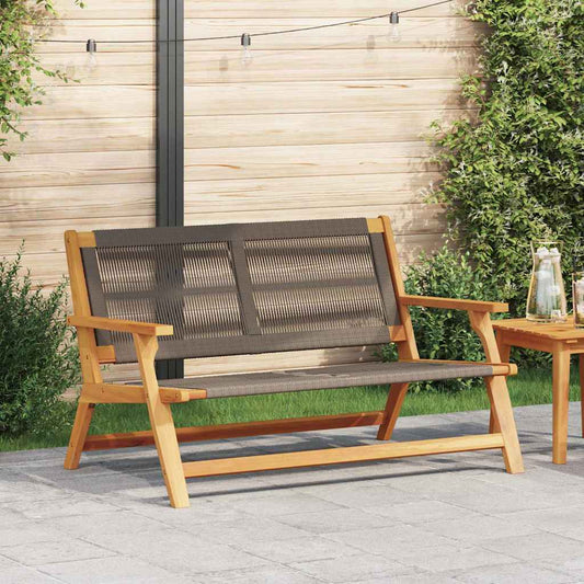 Tuinmeubelen Grijs 122 x 76 x 73 cm Massief Acaciahout is nu te koop bij PeponiXL, paradijselijk wonen!