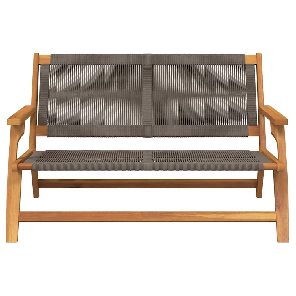 Tuinmeubelen Grijs 122 x 76 x 73 cm Massief Acaciahout is nu te koop bij PeponiXL, paradijselijk wonen!