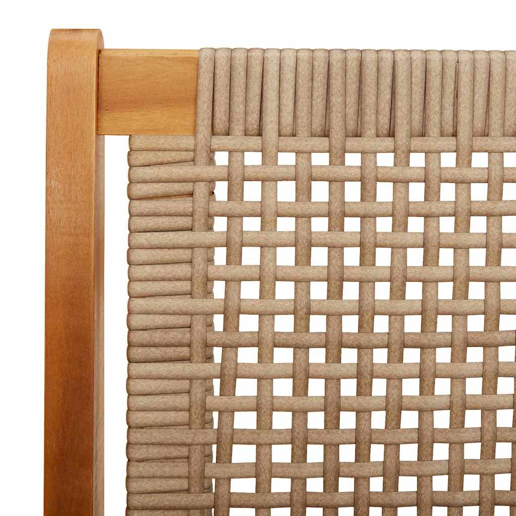 Tuinmeubelen 2 pcs Beige 67 x 78 x 73 cm Massief Acaciahout is nu te koop bij PeponiXL, paradijselijk wonen!