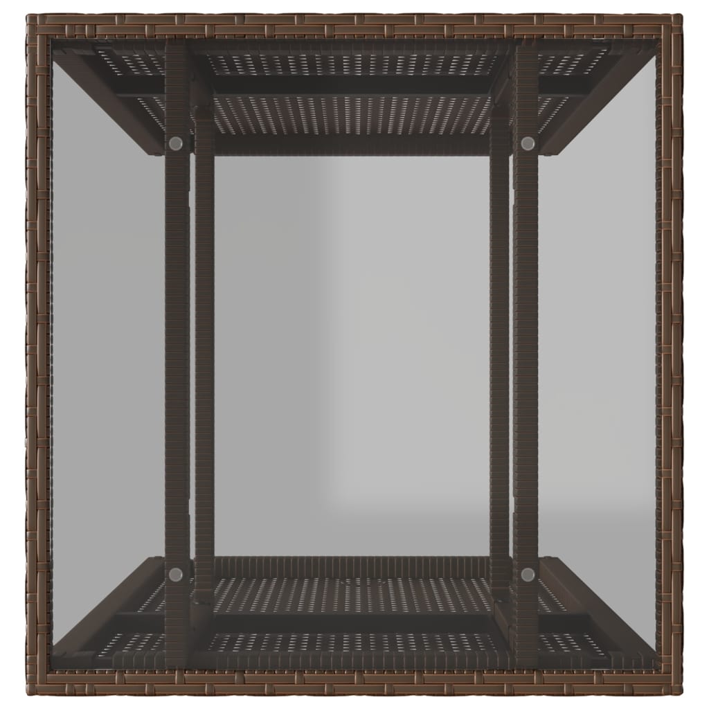 3-delige Bistroset met kussens poly rattan bruin is nu te koop bij PeponiXL, paradijselijk wonen!