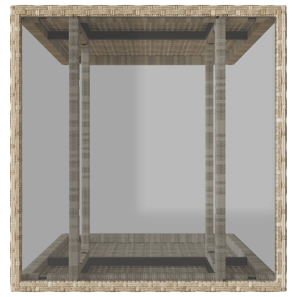 3-delige Bistroset met kussens poly rattan lichtgrijs is nu te koop bij PeponiXL, paradijselijk wonen!