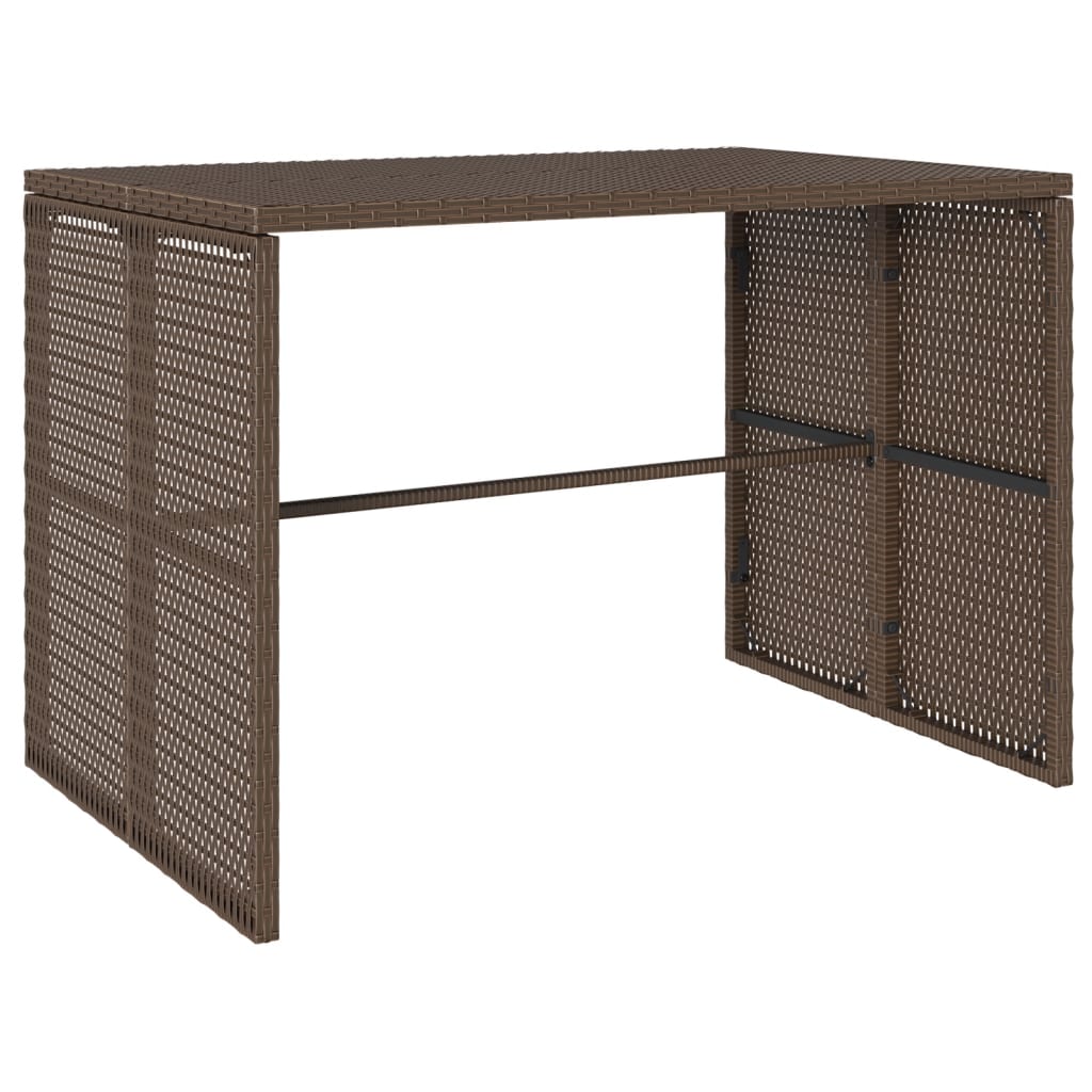 3-delige Tuinset met kussens poly rattan bruin is nu te koop bij PeponiXL, paradijselijk wonen!