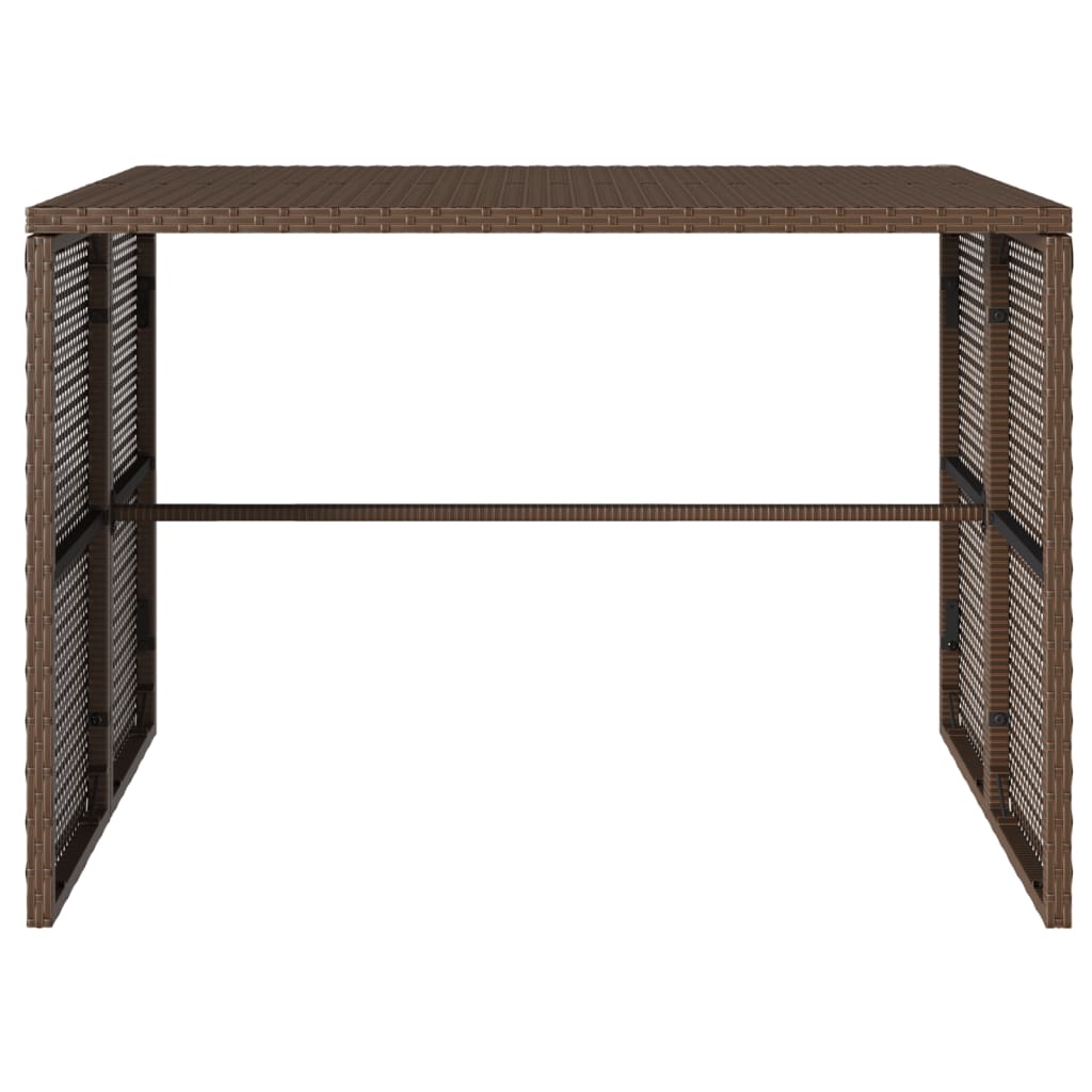 3-delige Tuinset met kussens poly rattan bruin is nu te koop bij PeponiXL, paradijselijk wonen!