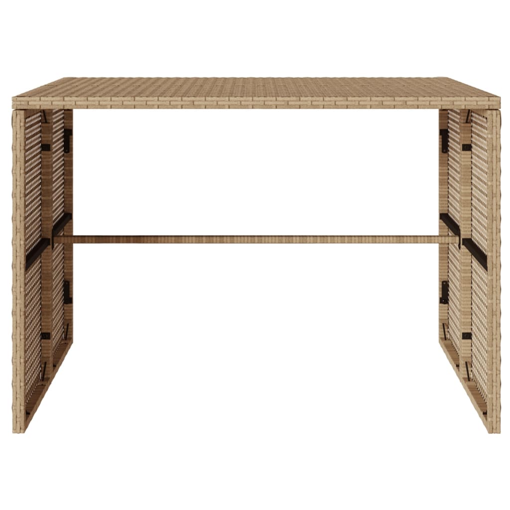 3-delige Tuinset met kussens poly rattan beige is nu te koop bij PeponiXL, paradijselijk wonen!
