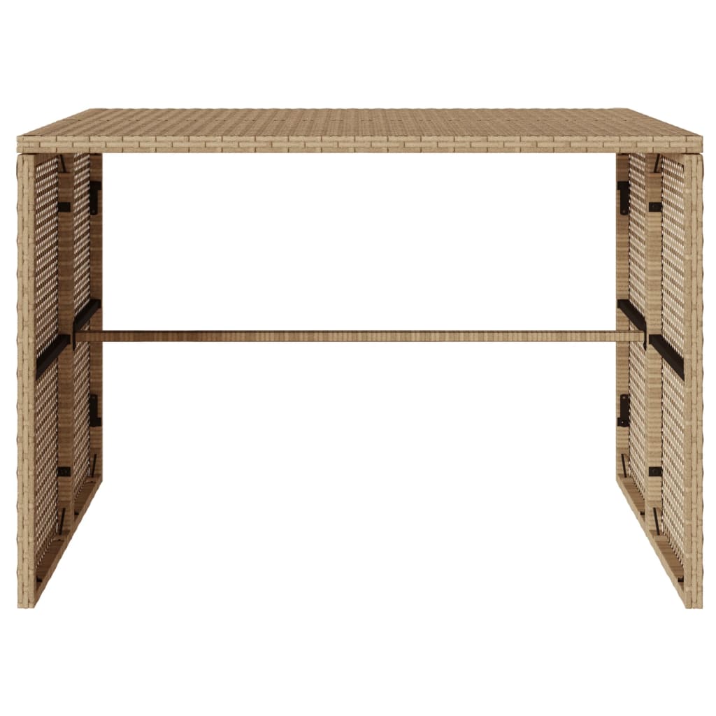 3-delige Tuinset met kussens poly rattan beige is nu te koop bij PeponiXL, paradijselijk wonen!