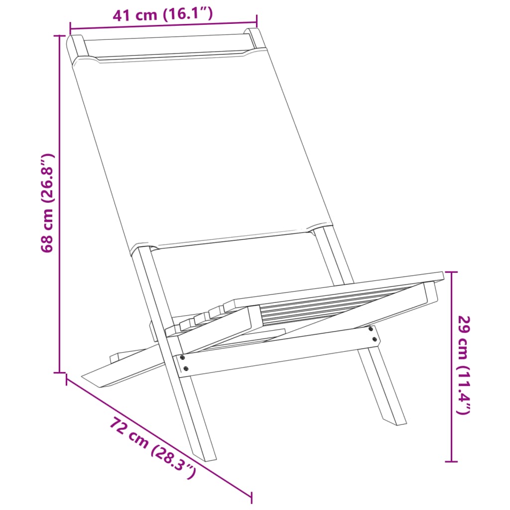 Tuinstoelen 2 st massief acaciahout en stof taupe is nu te koop bij PeponiXL, paradijselijk wonen!