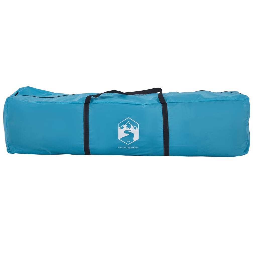 Gezinstent met luifel 9-persoons snelontgrendeling blauw is nu te koop bij PeponiXL, paradijselijk wonen!