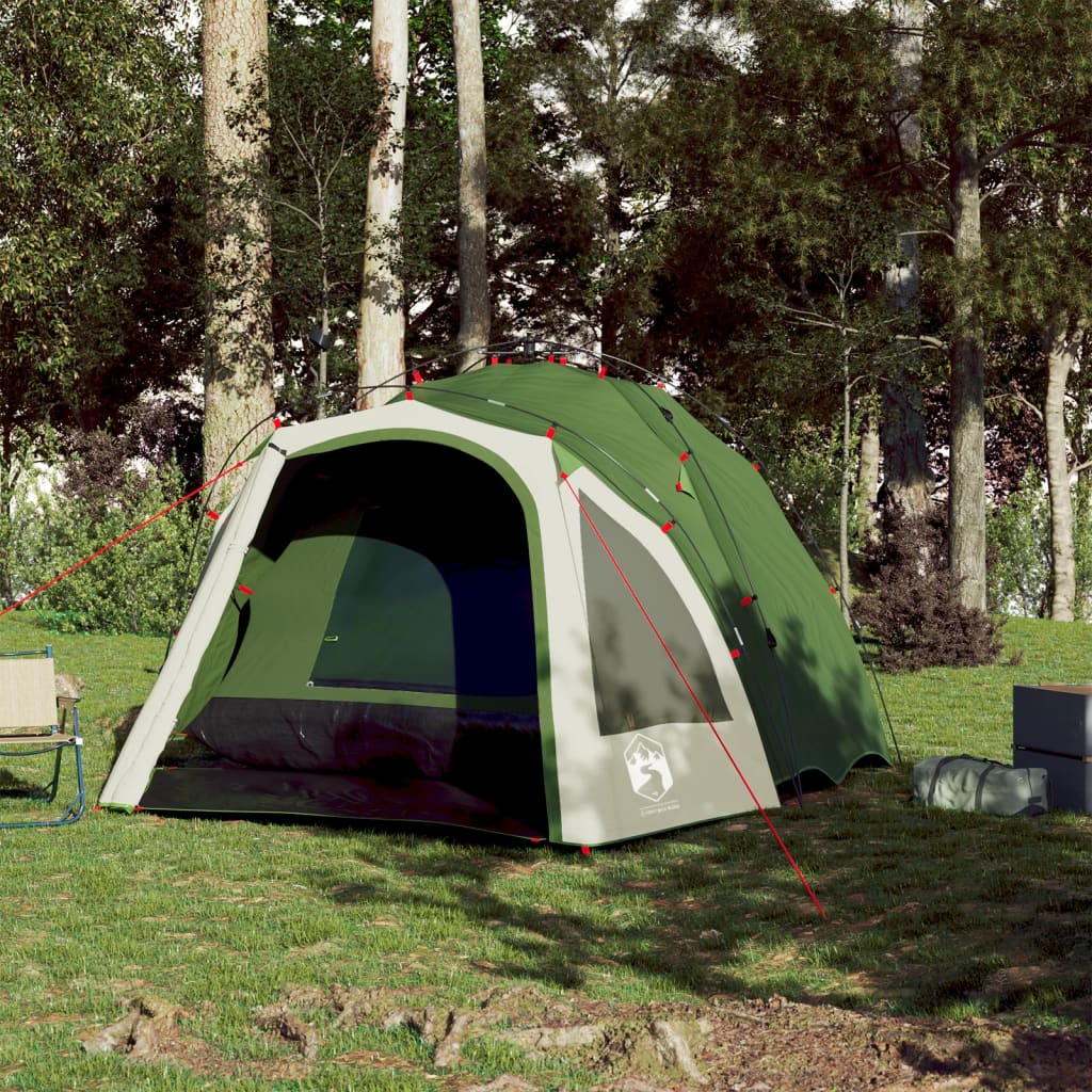 Koepeltent 3-persoons snelontgrendeling groen is nu te koop bij PeponiXL, paradijselijk wonen!