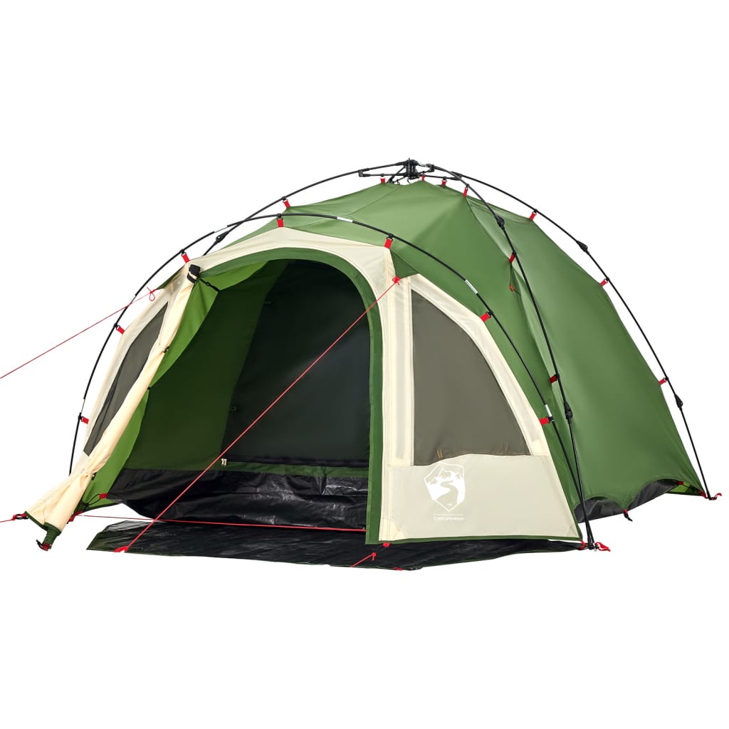 Koepeltent 3-persoons snelontgrendeling groen is nu te koop bij PeponiXL, paradijselijk wonen!