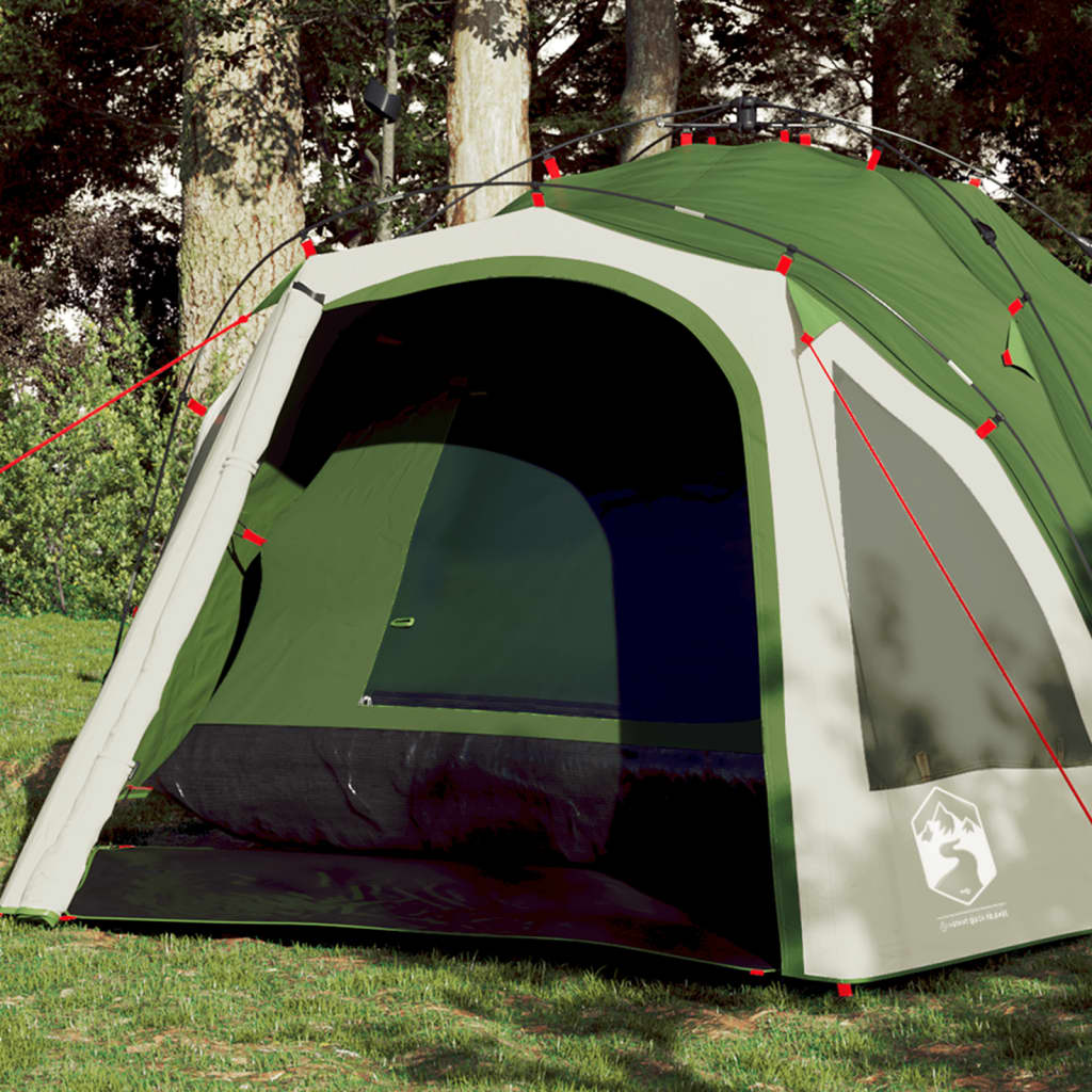 Koepeltent 3-persoons snelontgrendeling groen is nu te koop bij PeponiXL, paradijselijk wonen!
