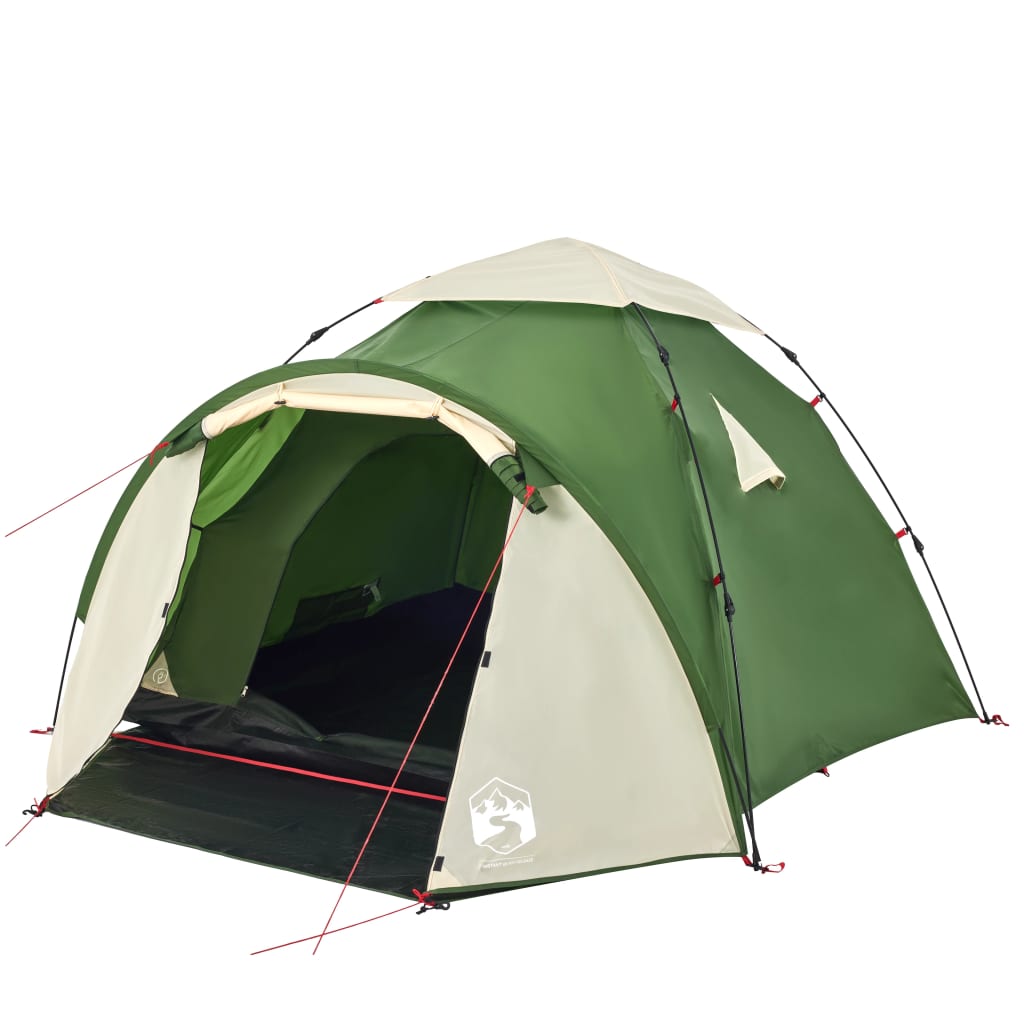 Koepeltent 3-persoons snelontgrendeling groen is nu te koop bij PeponiXL, paradijselijk wonen!