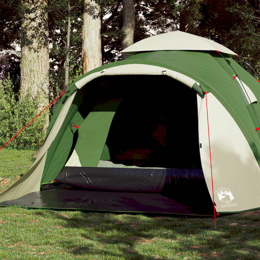 Koepeltent 3-persoons snelontgrendeling groen is nu te koop bij PeponiXL, paradijselijk wonen!