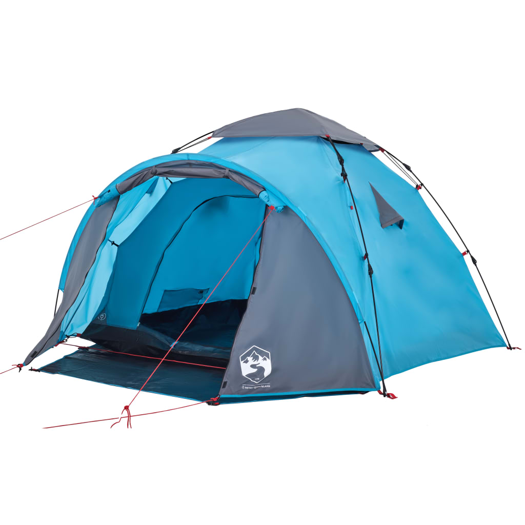 Koepeltent 3-persoons snelontgrendeling blauw is nu te koop bij PeponiXL, paradijselijk wonen!