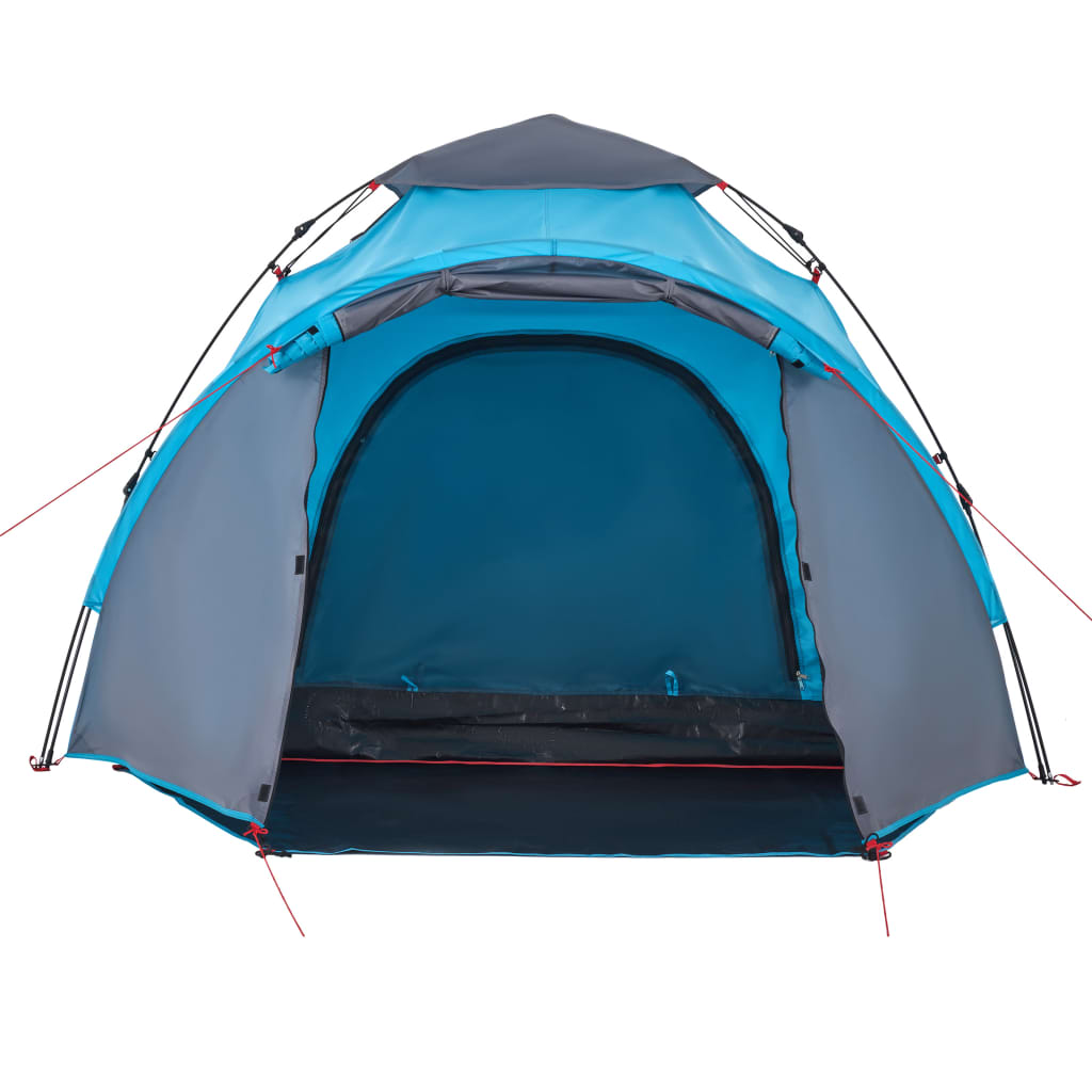 Koepeltent 3-persoons snelontgrendeling blauw is nu te koop bij PeponiXL, paradijselijk wonen!