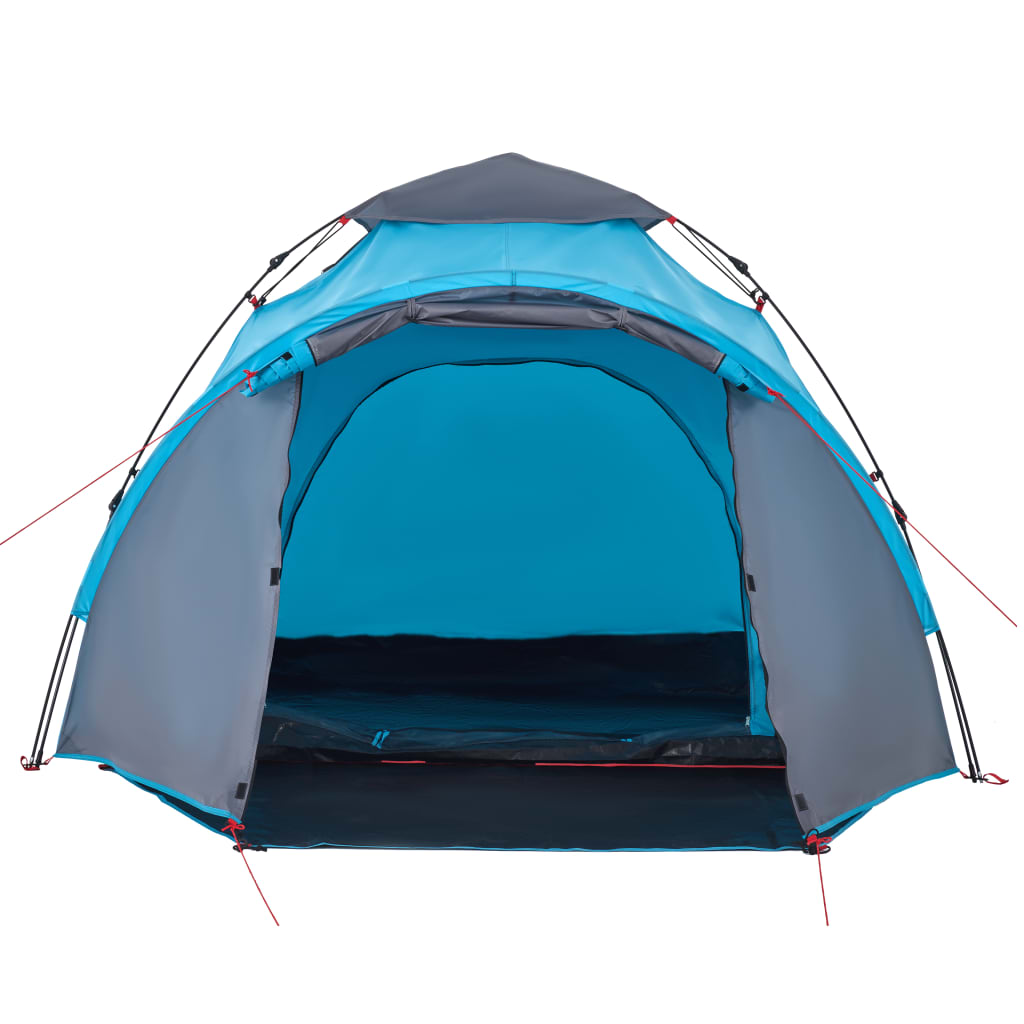 Koepeltent 3-persoons snelontgrendeling blauw is nu te koop bij PeponiXL, paradijselijk wonen!