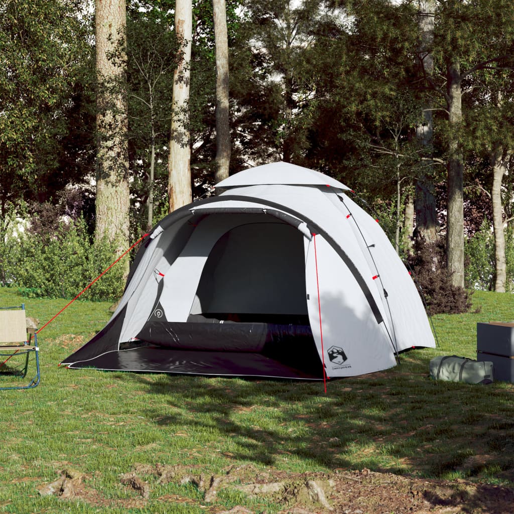 Koepeltent 3-persoons snelontgrendeling verduisterende stof wit is nu te koop bij PeponiXL, paradijselijk wonen!