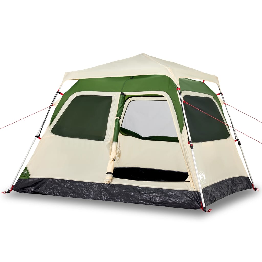 Koepeltent 4-persoons snelontgrendeling groen is nu te koop bij PeponiXL, paradijselijk wonen!