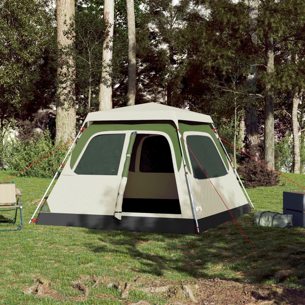 Koepeltent 4-persoons snelontgrendeling groen is nu te koop bij PeponiXL, paradijselijk wonen!