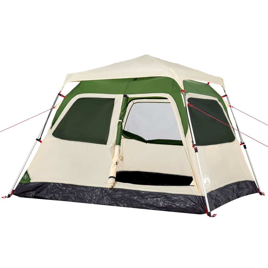 Koepeltent 4-persoons snelontgrendeling groen is nu te koop bij PeponiXL, paradijselijk wonen!