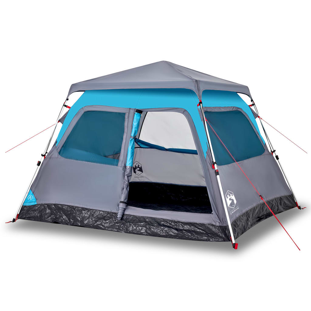 Koepeltent 4-persoons snelontgrendeling blauw is nu te koop bij PeponiXL, paradijselijk wonen!