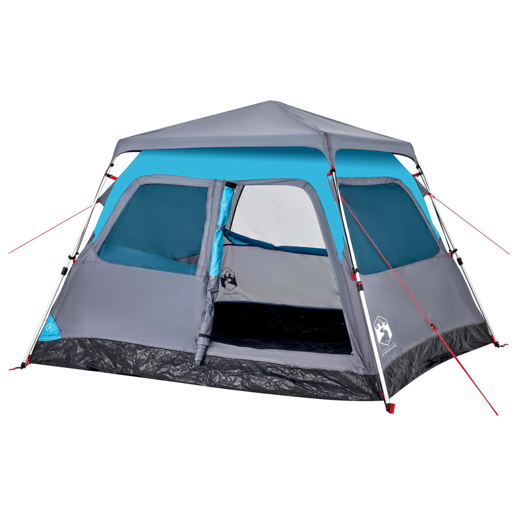 Koepeltent 4-persoons snelontgrendeling blauw is nu te koop bij PeponiXL, paradijselijk wonen!