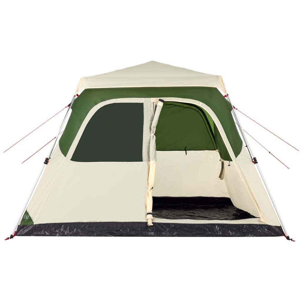 Koepeltent 6-persoons snelontgrendeling groen is nu te koop bij PeponiXL, paradijselijk wonen!