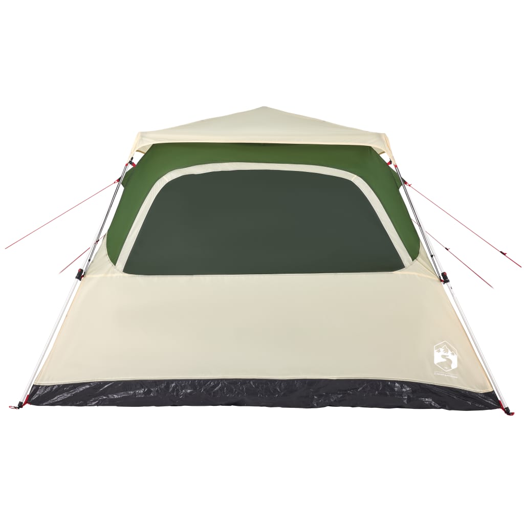 Koepeltent 6-persoons snelontgrendeling groen is nu te koop bij PeponiXL, paradijselijk wonen!