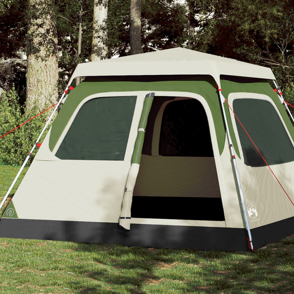 Koepeltent 6-persoons snelontgrendeling groen is nu te koop bij PeponiXL, paradijselijk wonen!