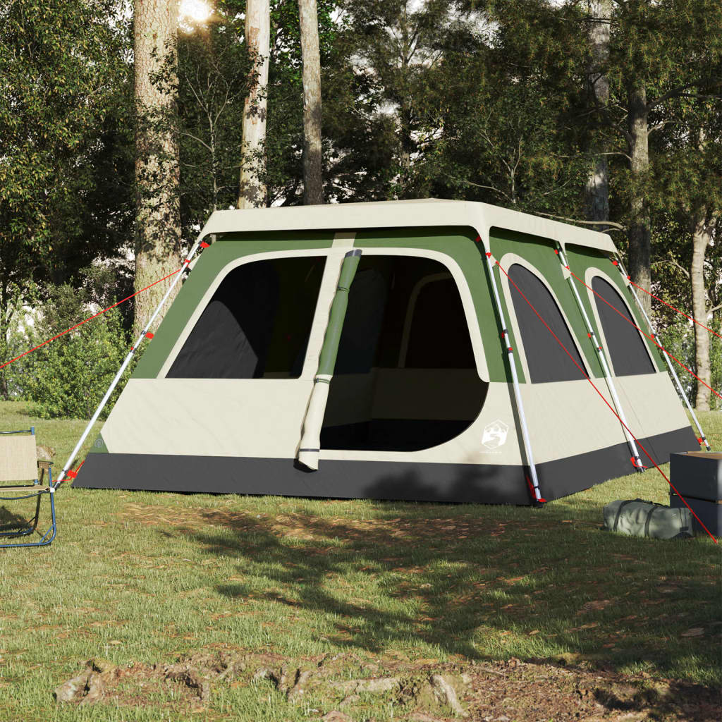 Koepeltent 8-persoons snelontgrendeling groen is nu te koop bij PeponiXL, paradijselijk wonen!