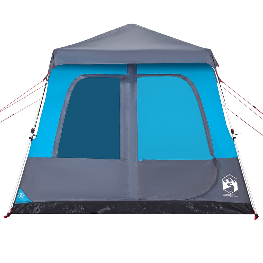Koepeltent 8-persoons snelontgrendeling blauw is nu te koop bij PeponiXL, paradijselijk wonen!