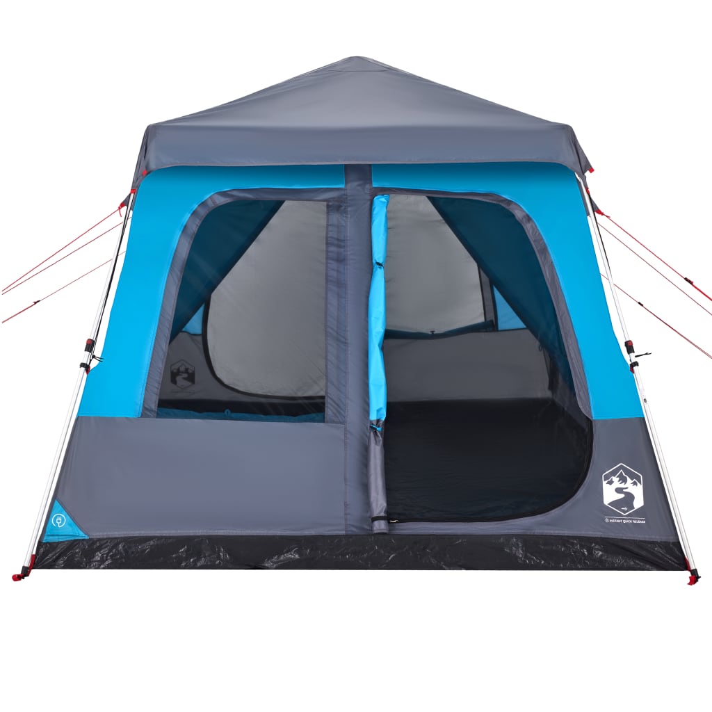 Koepeltent 8-persoons snelontgrendeling blauw is nu te koop bij PeponiXL, paradijselijk wonen!