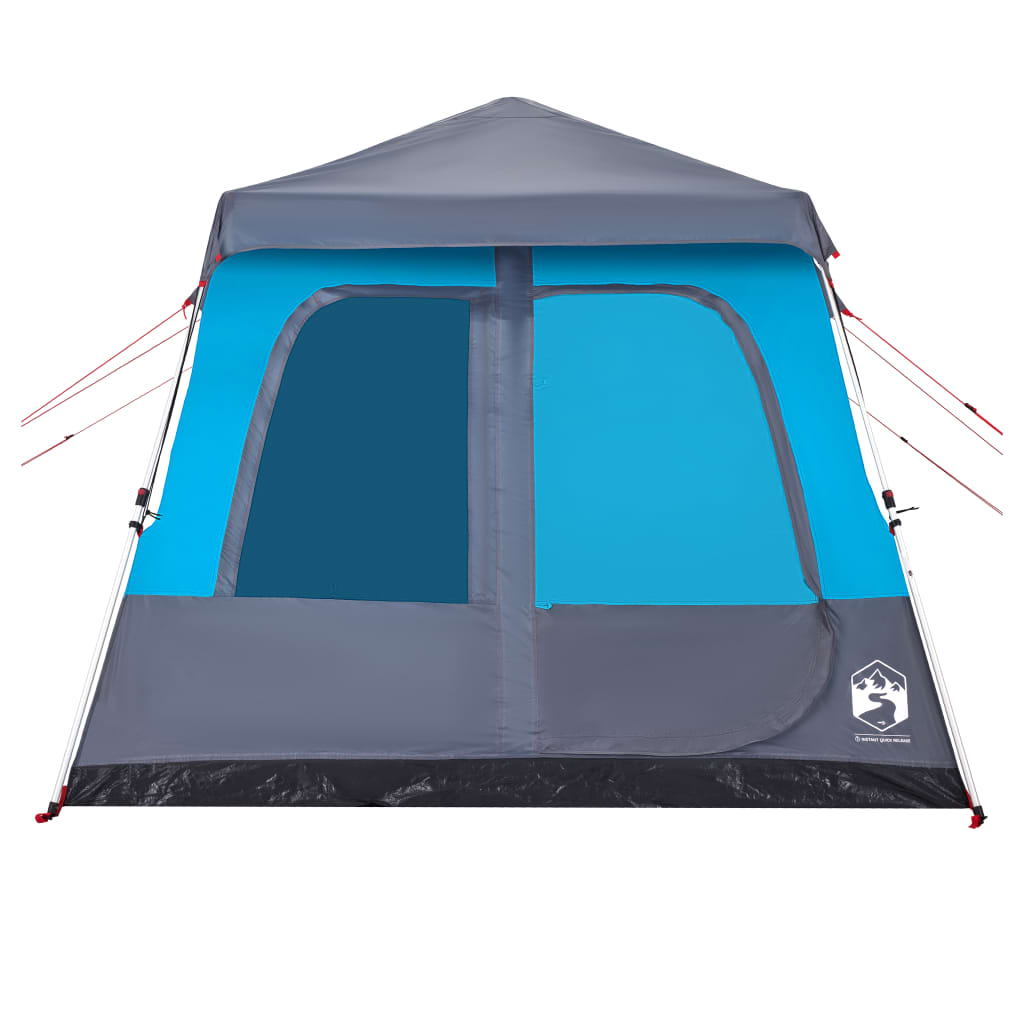 Koepeltent 8-persoons snelontgrendeling blauw is nu te koop bij PeponiXL, paradijselijk wonen!