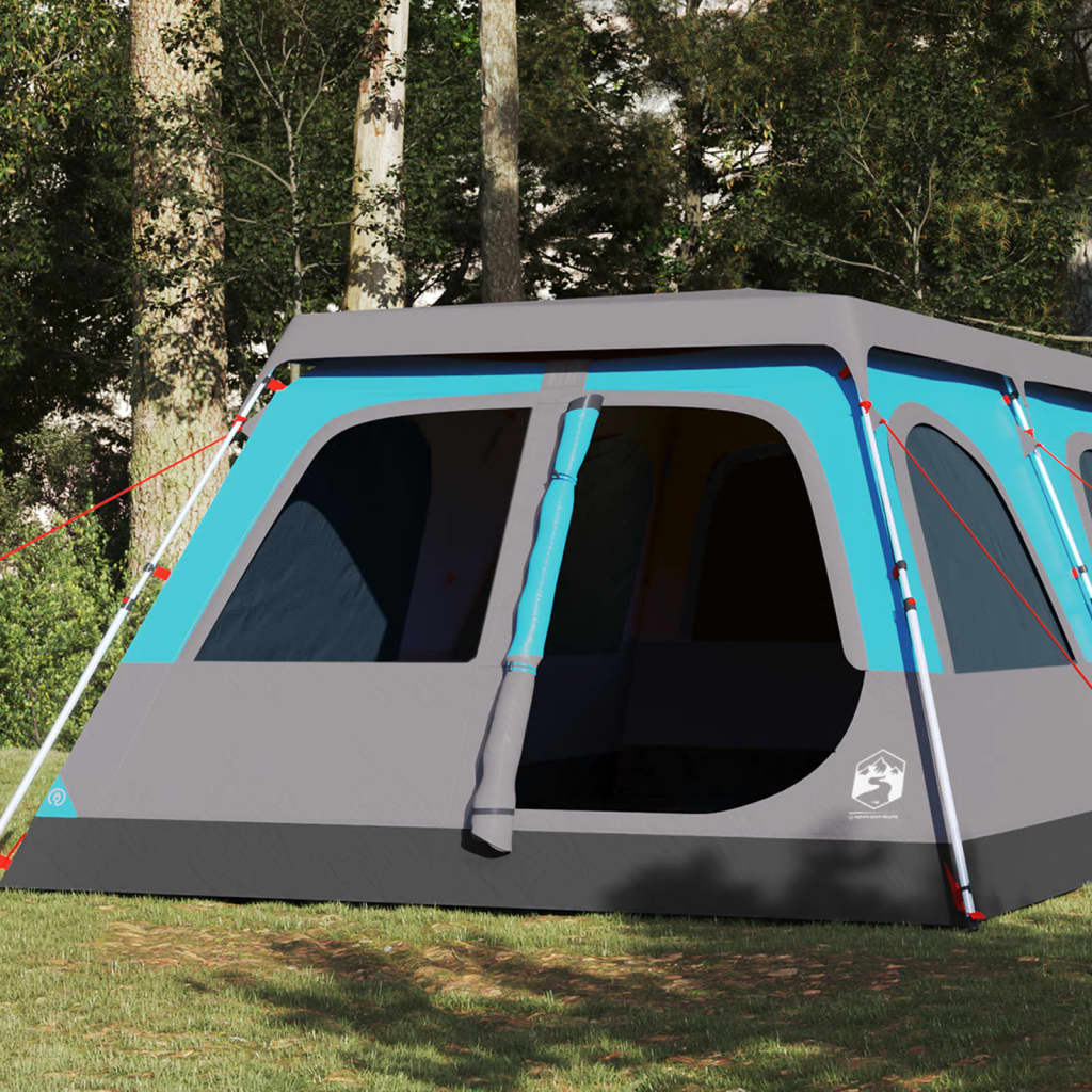 Koepeltent 8-persoons snelontgrendeling blauw is nu te koop bij PeponiXL, paradijselijk wonen!