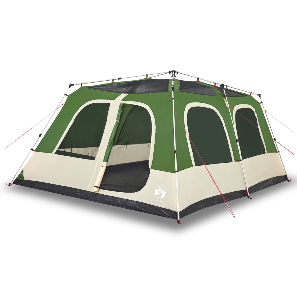 Koepeltent 10-persoons snelontgrendeling groen is nu te koop bij PeponiXL, paradijselijk wonen!