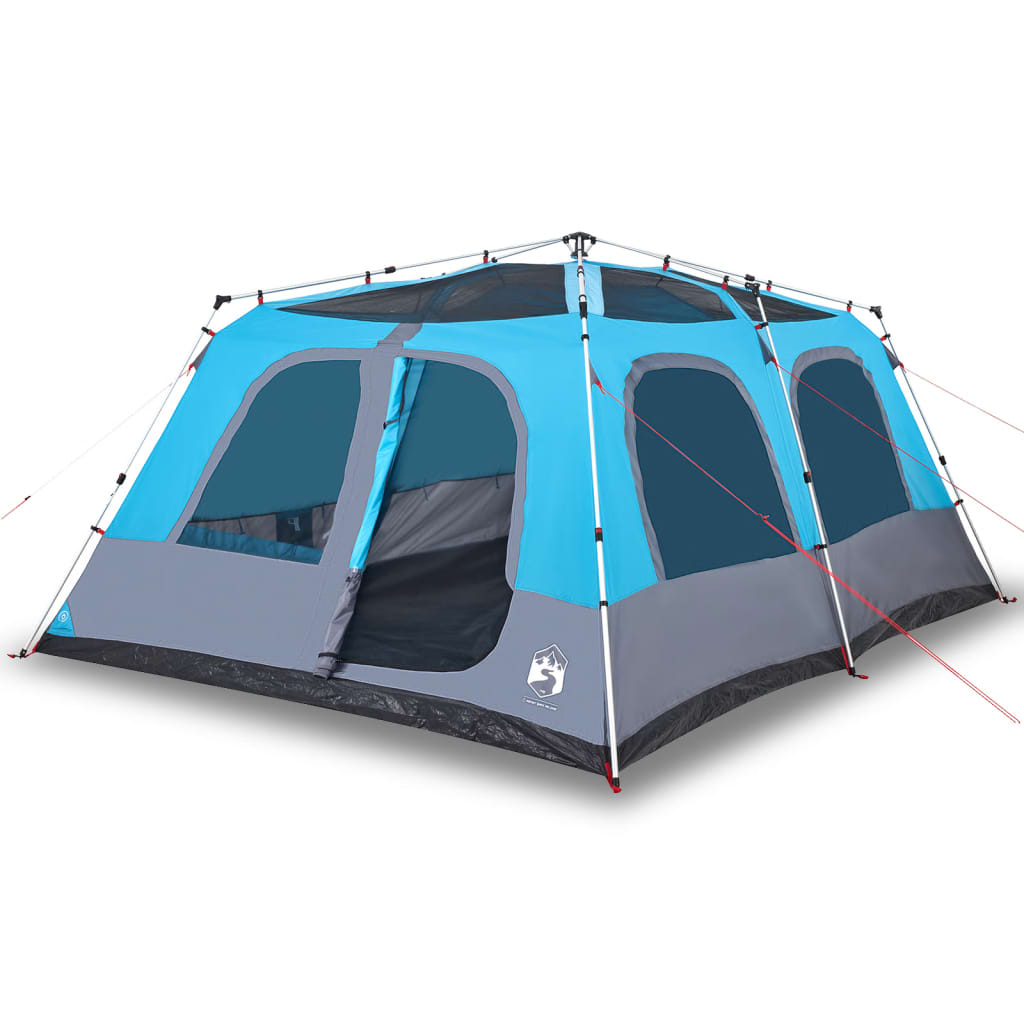 Koepeltent 10-persoons snelontgrendeling blauw is nu te koop bij PeponiXL, paradijselijk wonen!
