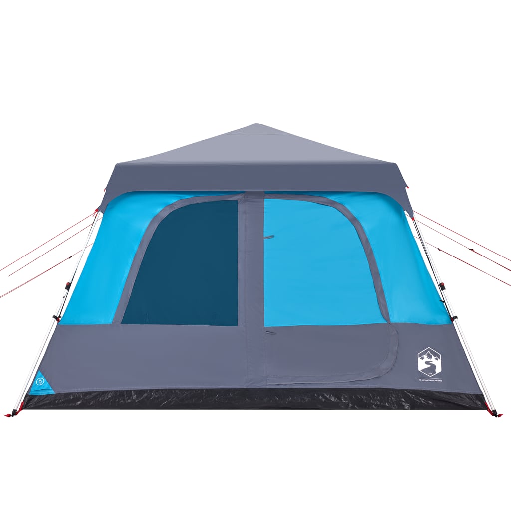 Koepeltent 10-persoons snelontgrendeling blauw is nu te koop bij PeponiXL, paradijselijk wonen!