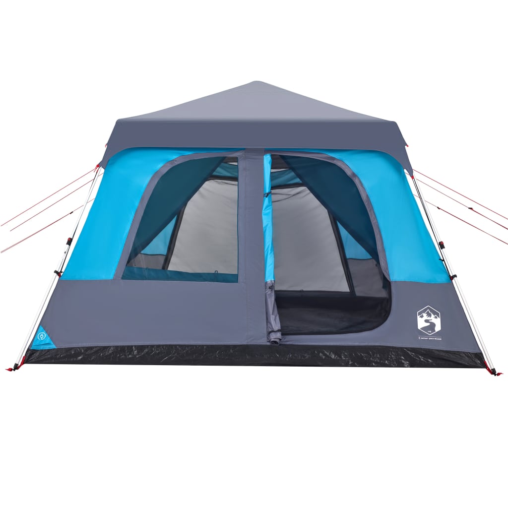 Koepeltent 10-persoons snelontgrendeling blauw is nu te koop bij PeponiXL, paradijselijk wonen!