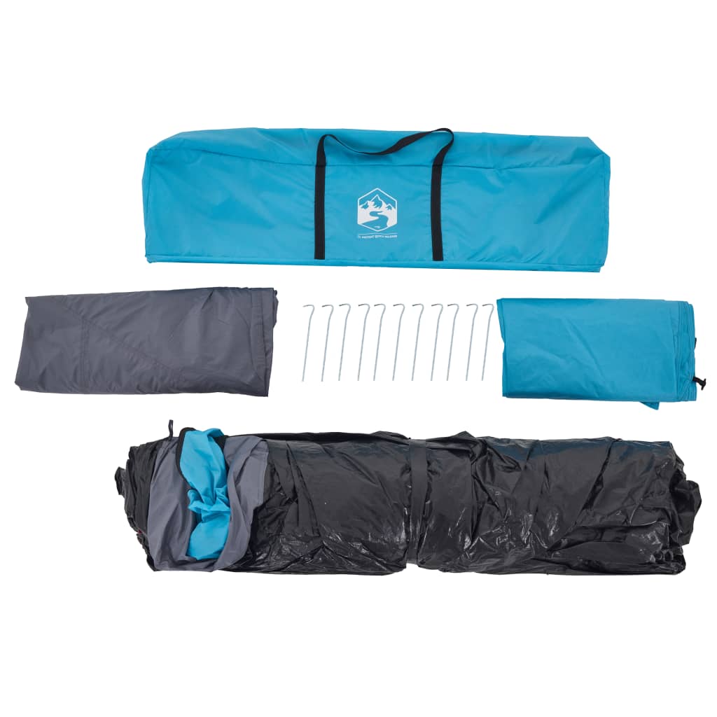 Koepeltent 10-persoons snelontgrendeling blauw is nu te koop bij PeponiXL, paradijselijk wonen!