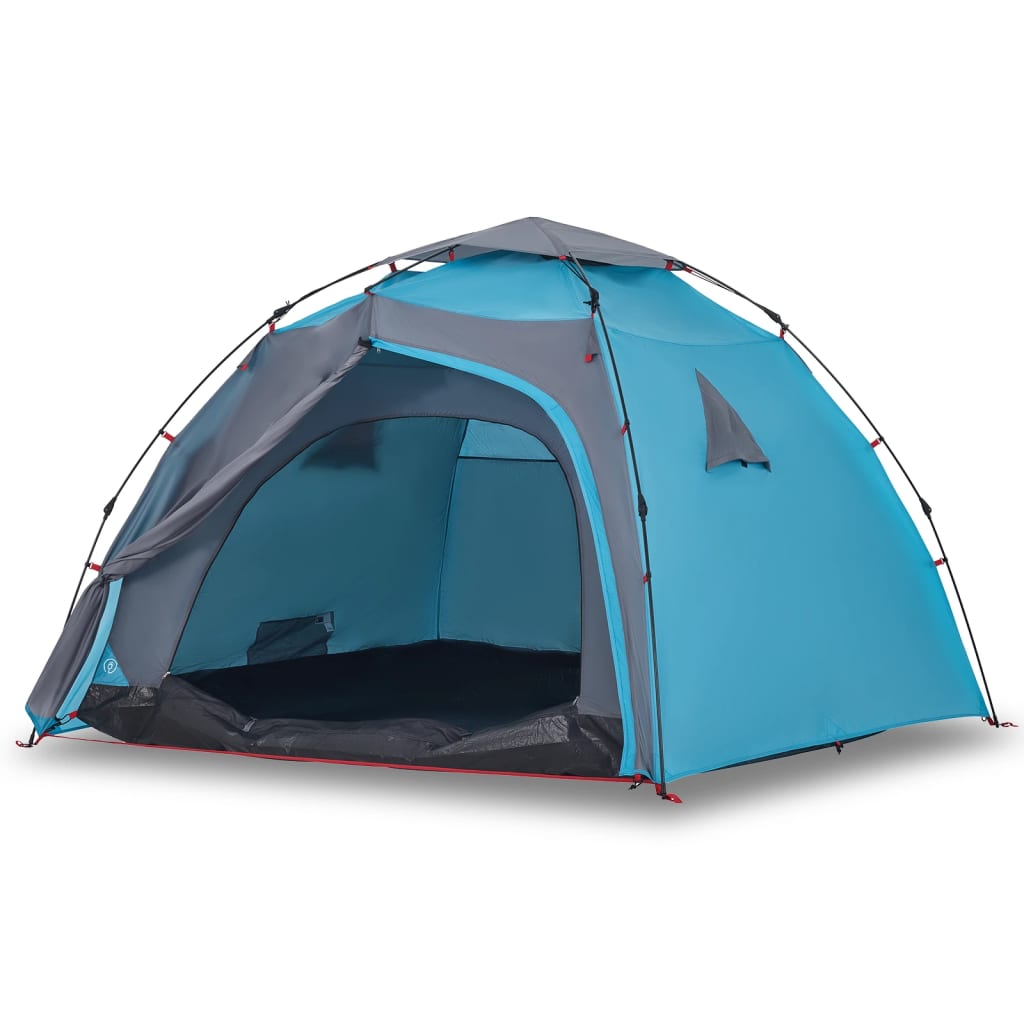 Koepeltent 4-persoons snelontgrendeling blauw is nu te koop bij PeponiXL, paradijselijk wonen!