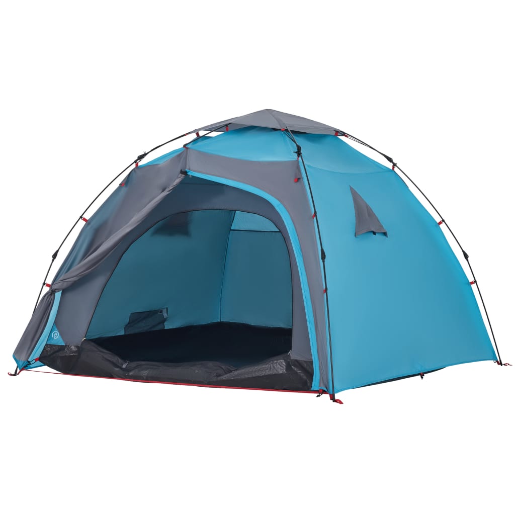 Koepeltent 4-persoons snelontgrendeling blauw is nu te koop bij PeponiXL, paradijselijk wonen!
