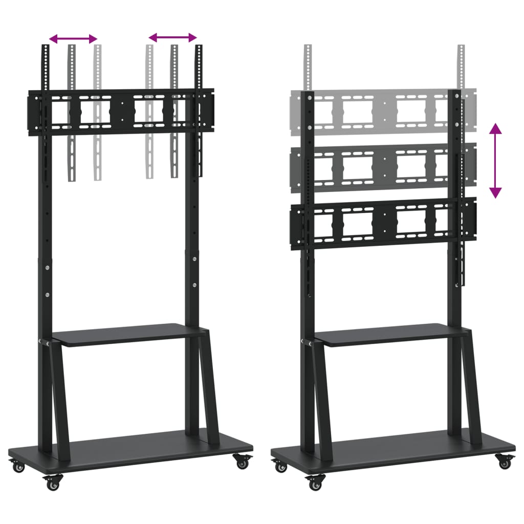 Tv-standaard wielen 32"-90" scherm 100 kg Max VESA 800x600 mm is nu te koop bij PeponiXL, paradijselijk wonen!