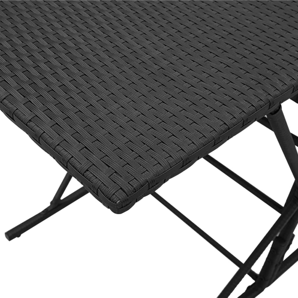 7-delige Tuinset met kussens poly rattan zwart is nu te koop bij PeponiXL, paradijselijk wonen!